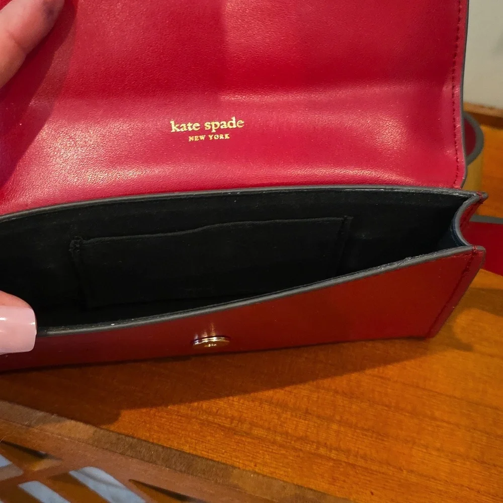 Kate Spade Red Belt Pouch NWT